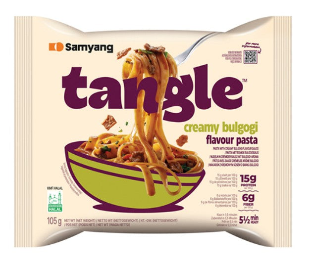 Tangle Pasta Creamy Bulgogi  Sauce 105g von Samyang