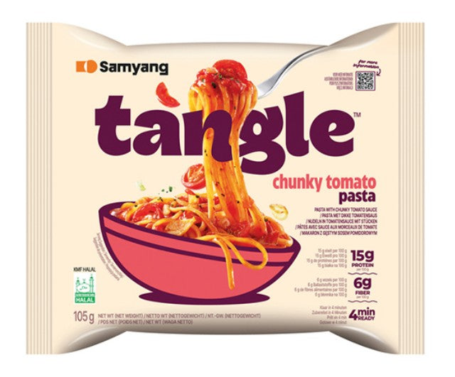 Tangle Chunky Tomato Pasta 105g von Samyang