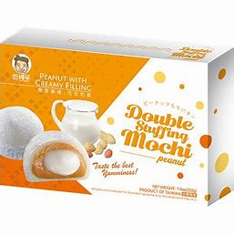 Double Stuffing Erdnuss Mochi 210g von Szu Shen Po