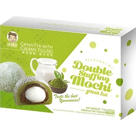 Double Stuffing Grüntee Mochi 210g von Szu Shen Po