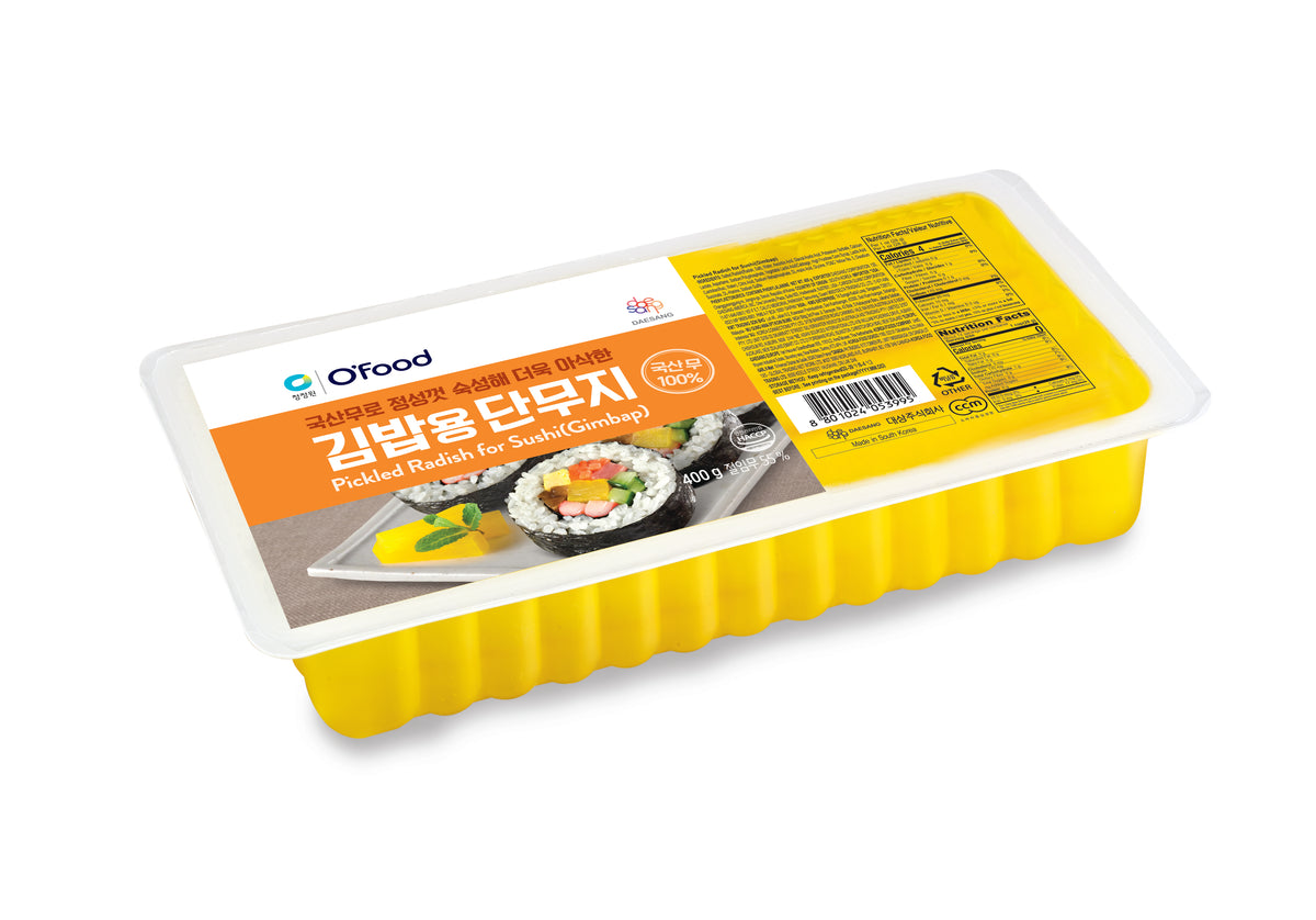Eingelegter Rettich für Gimbap 400g von O'Food