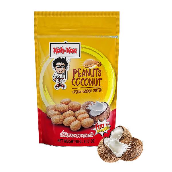 Erdnüsse mit Kokoscreme 90g von Koh Kae - Knuspriger Snack