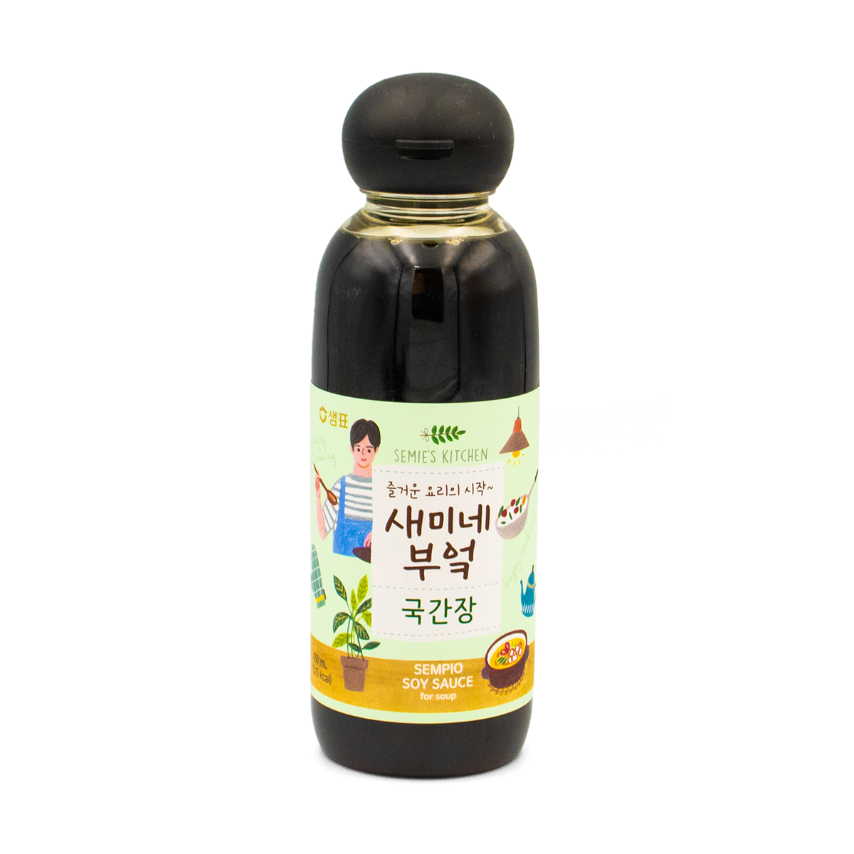Semie&#39;s Kitchen Sojasauce für Suppen 450ml von Sempio