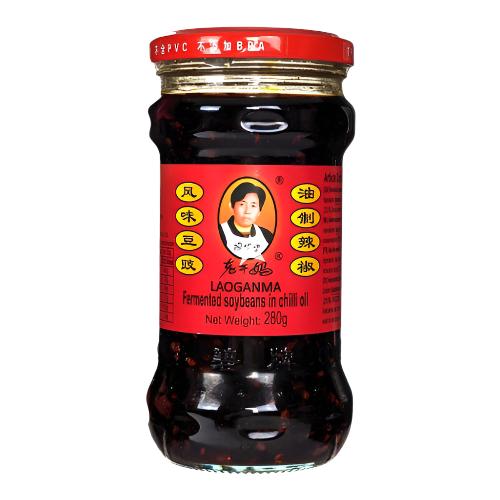 Fermentierte Sojabohnen in Öl 280g von Laoganma