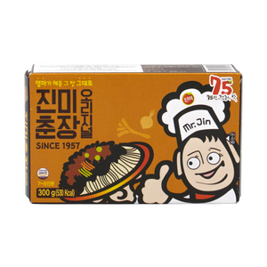 진미 블랙빈 페이스트 300g - 진미의 정통 한국 풍미를 그대로 담았습니다