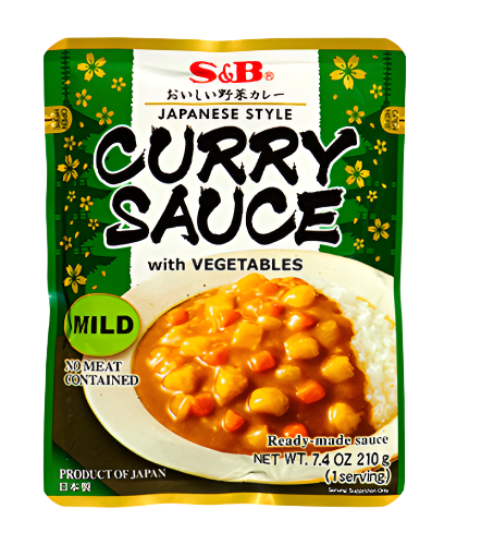 Gemüse Curry Mild 210g von S&B