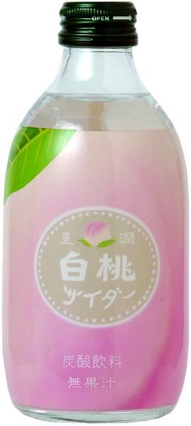 Hakuto Pfirsich Cider 300ml von Tomomasu