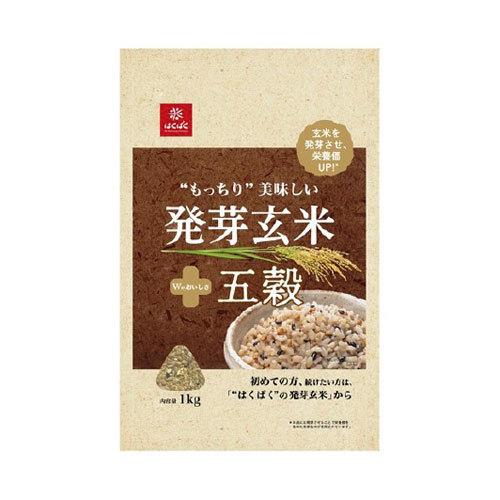 Hatsuga Genmai + Gokoku 1kg gekeimter Vollkornreis mit 5 Getreidemischungen von Hakubaku