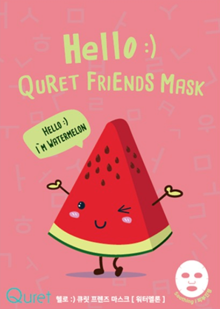 Hello :) Quret Friends Mask - Watermelon Gesichtsmaske 25ml