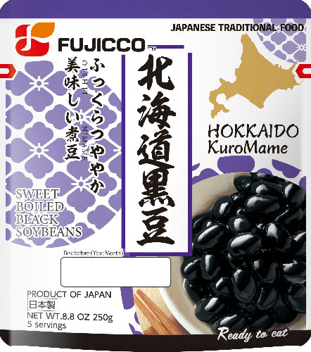 Hokkaido Kuromame 250g von Fujicco