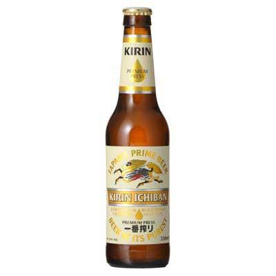 Ichiban Bier 330ml (Vol. 5%) von Kirin - Japanisches Lagerbier