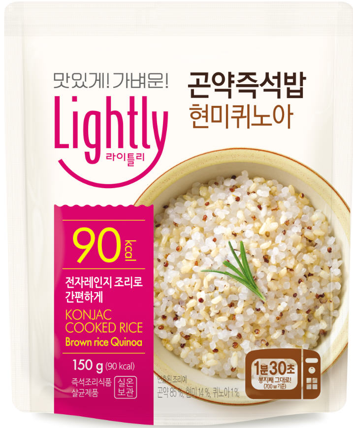 Instantreis Konjac Brown rice Quinoa 150g Daesang
