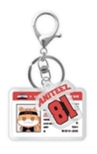 ATEEZ x ANITEEZ - Hockey Player Card Acrylic Keyring