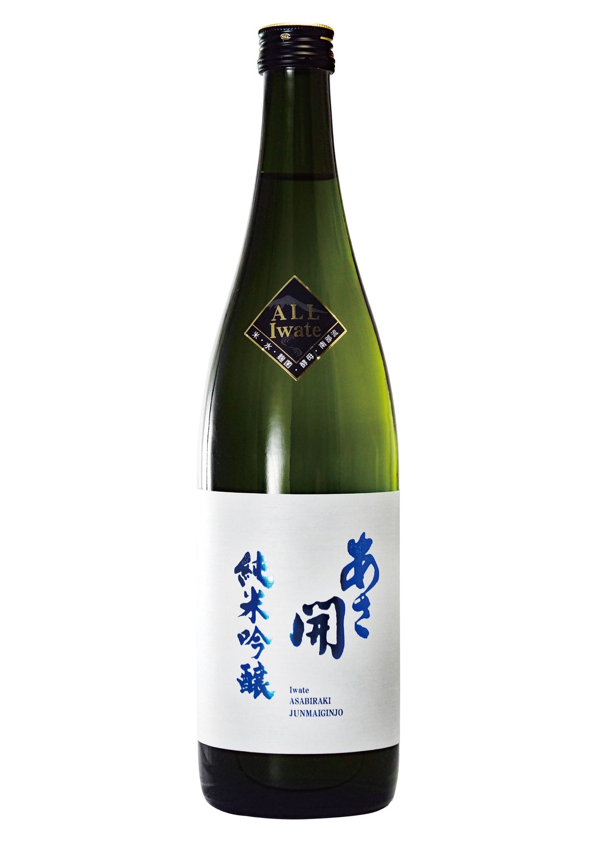 Junmai Ginjo White Label 14.5% 720ml von Asabiraki