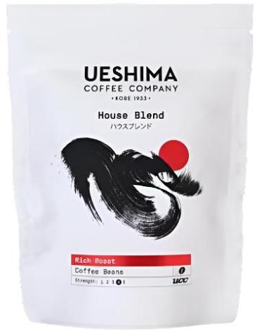 Kaffeebohnen House Blend 500g von Ueshima