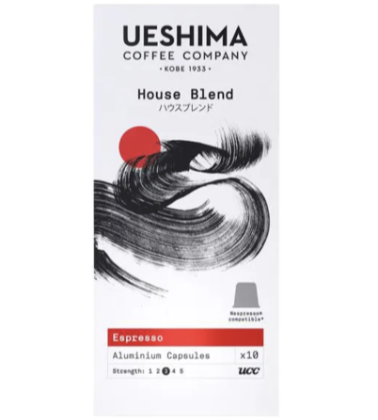 Kaffeekapseln House Blend 10 Stück von Ueshima