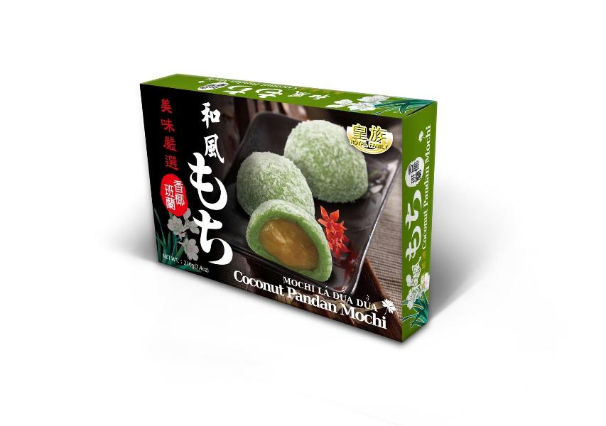 Kokosnuss Mochi 210g von Royal Family - Klebreiskuchen