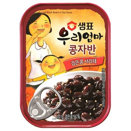 Kongjaban 70g – Eingelegte Schwarzbohnen in Sojasauce, Koreanische Delikatesse von Sempio