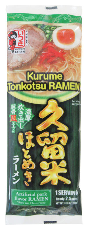 Kurume Hotomeki Ramen 105g Instantnudeln von Itsuki