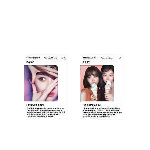 LE SSERAFIM - 3RD MINI ALBUM [EASY] Weverse Ver.