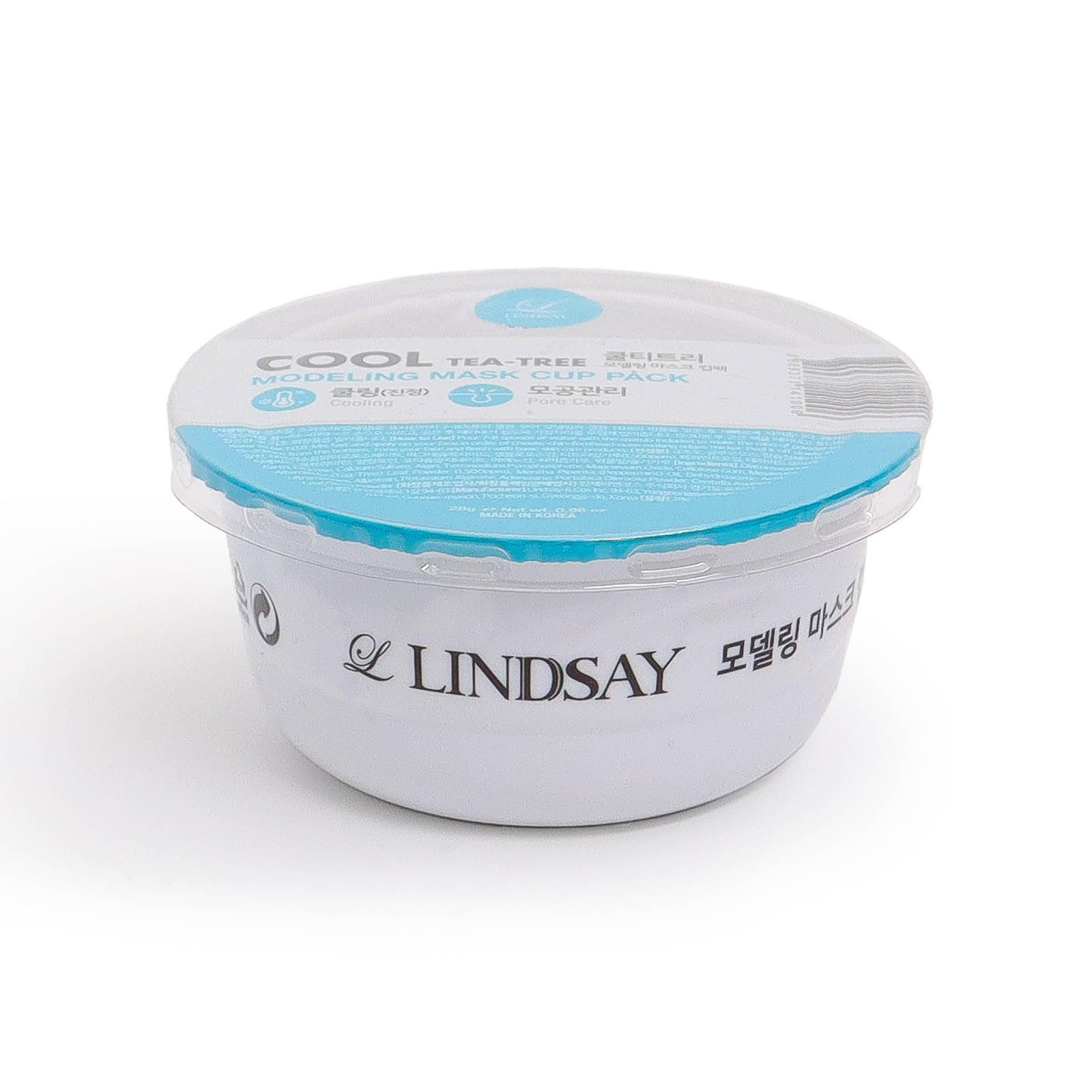 Lindsay Modeling Mask Cup Pack Tea Tree 28g