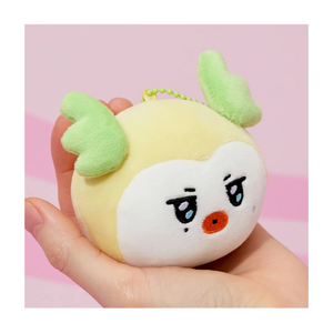 ATEEZ- PLUSH FACE KEYRING