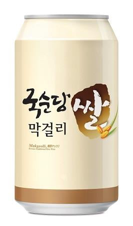 Makgeolli Reisbier 6% 350ml von Kooksoondang, glutenfreies Bier