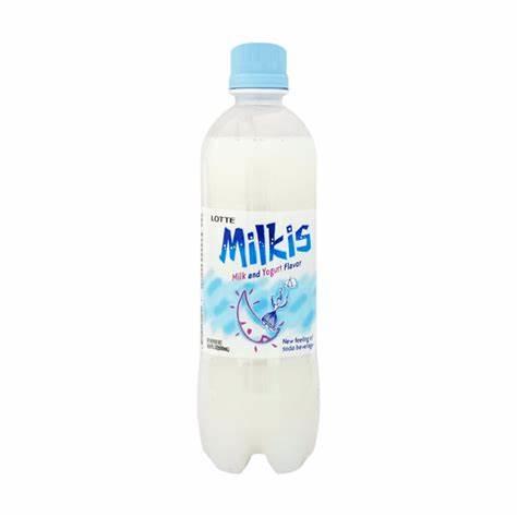 Milkis Soft Drink 500ml von Lotte - Prickelndes Milchgetränk