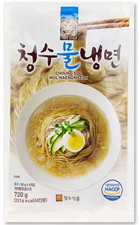 Mul Naengmyun 720g von Chungsu - Authentisches Koreanisches Kaltes Nudelgericht für Erfrischende Sommermahlzeiten