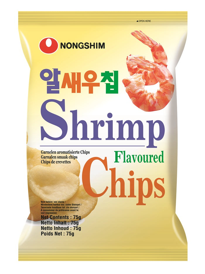 Shrimp Chips 75g von Nongshim