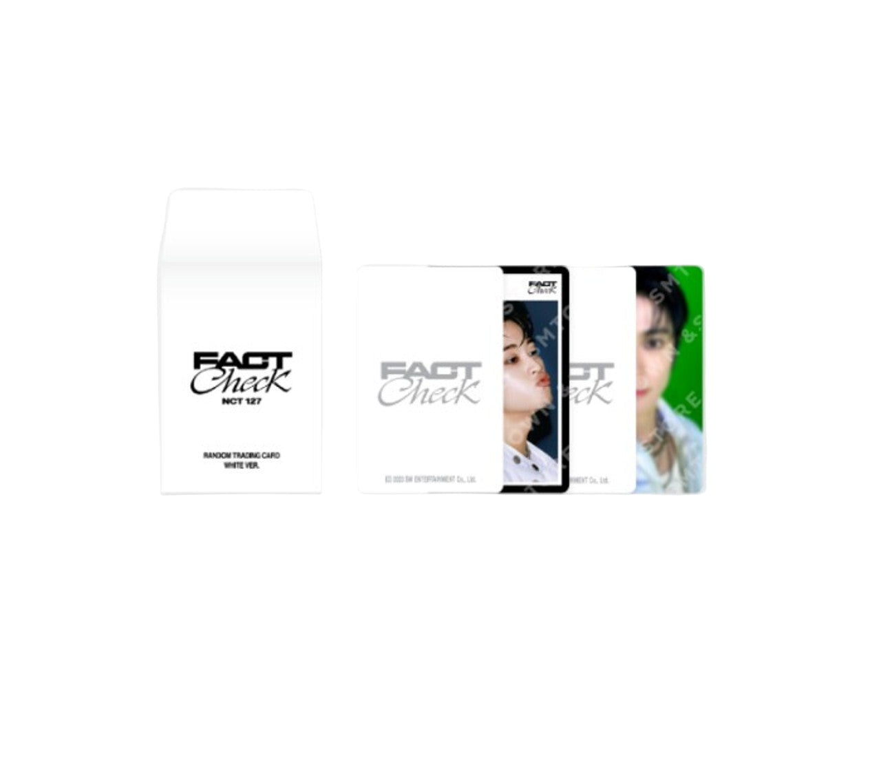 NCT 127 - 'Fact Check' Random Trading Cards Set (WHITE Ver.) 