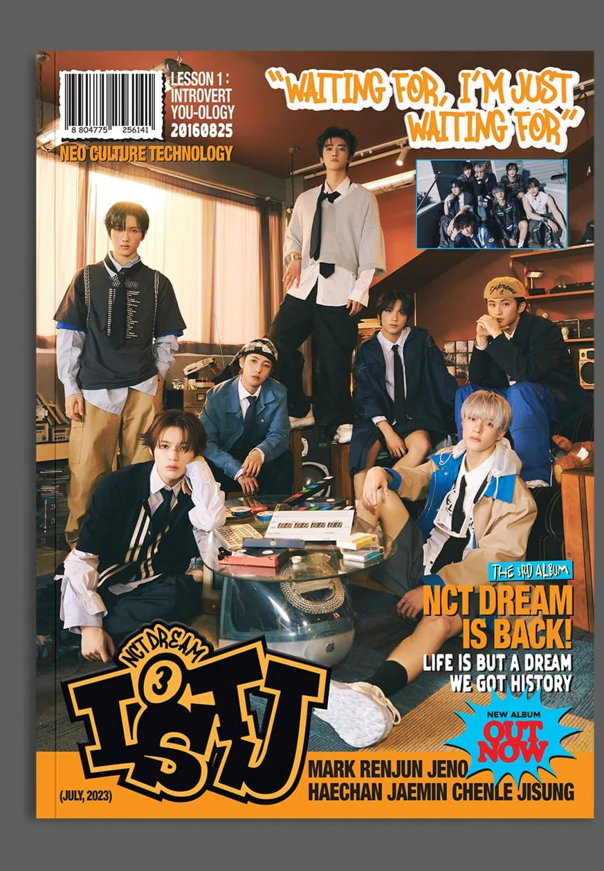 NCT DREAM - VOL.3 [ISTJ] (PHOTOBOOK VER.) ORANGE