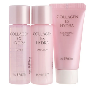 The Saem Collagen EX Hydra Travel Kit (31ml, 31ml, 25g)