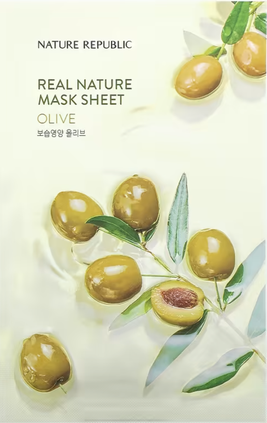 Nature Republic Real Mask Sheet Olive Gesichtsmaske 23ml