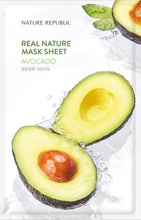 Nature Republic Real Mask Sheet Avocado Gesichtsmaske 23ml