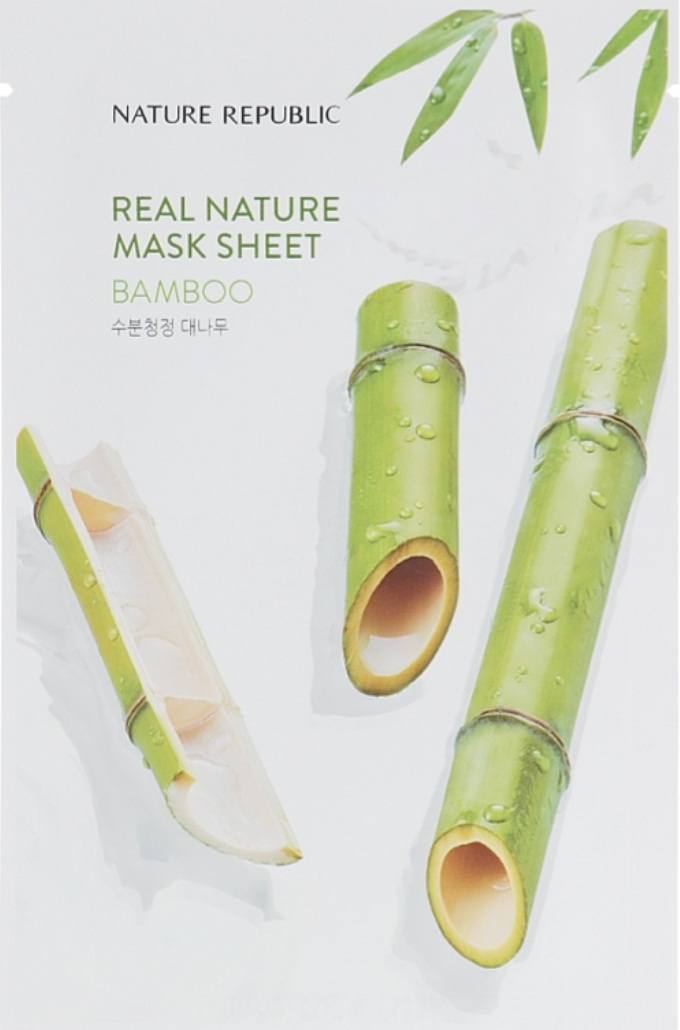 Nature Republic Real Mask Sheet Bamboo Gesichtsmaske 23ml