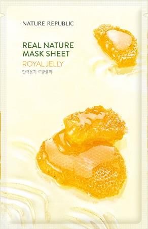 Nature Republic Real Mask Sheet Royal Jelly Gesichtsmaske 23ml