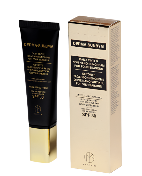 Bym Skin Derma-Sunbym Daily Tinted Suncream Light-Caramel SPF30 50g