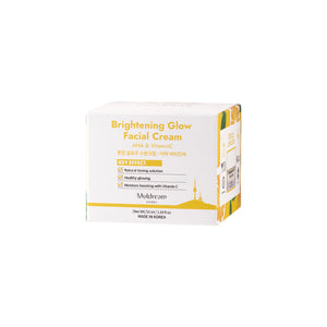 Muldream Brightening Glow Facial Cream - AHA & Vitamin C 50ml Package