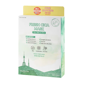 Muldream Vegan Green Mild Tee Tree Pore Mask 25ml Package