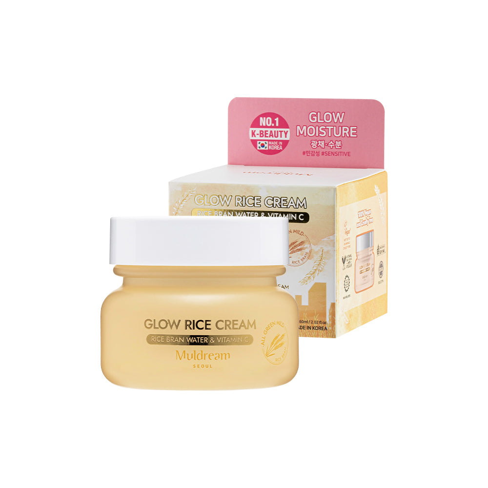 Muldream All Green Mild Facial Cream 60ml - vegan - YumiHana Shop