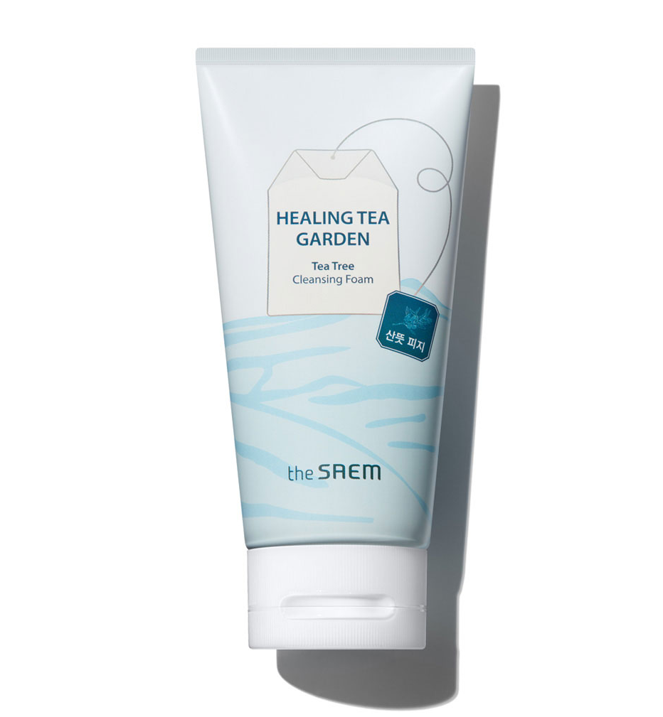 The Saem Healing Tea Garden Tea Tree Cleansing Foam 150ml - vegan