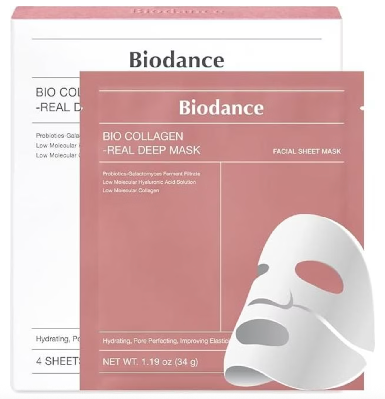 Biodance Bio-Collagen Real Deep Mask 4 Stück