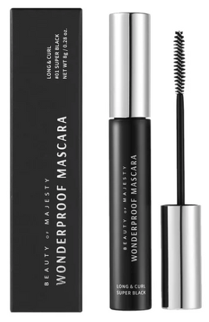 B.O.M. Wonderproof Mascara Long & Curl #01 Super Black 8g
