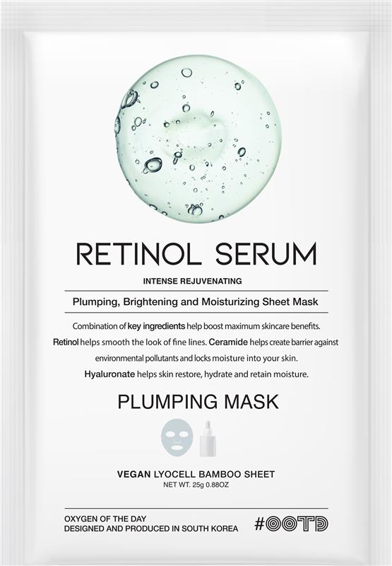 OOTD Retinol Serum Plumping Mask 25g