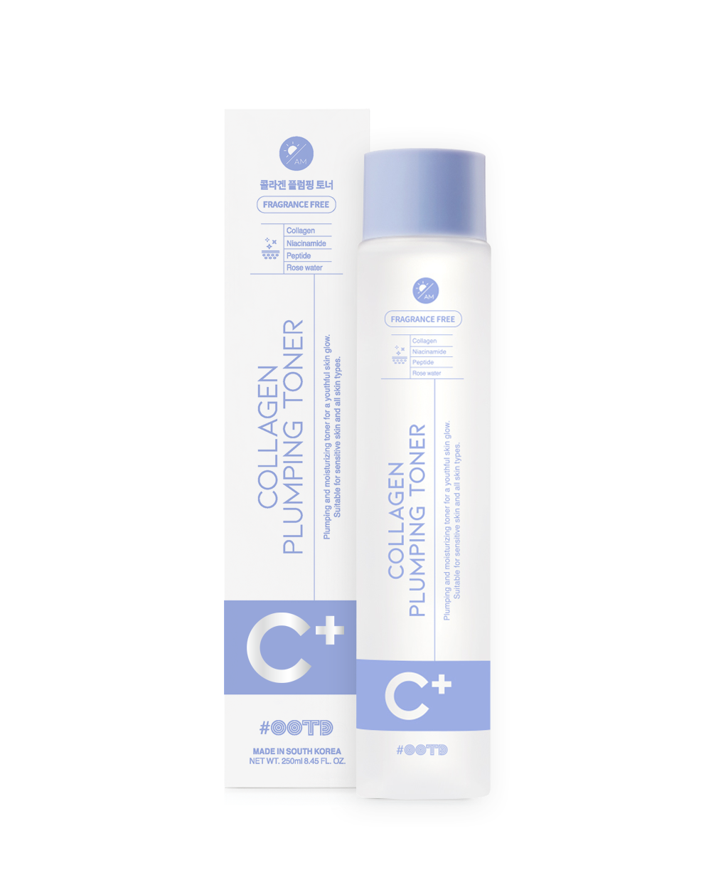 OOTD Collagen Plumping Toner A.M 250ml 