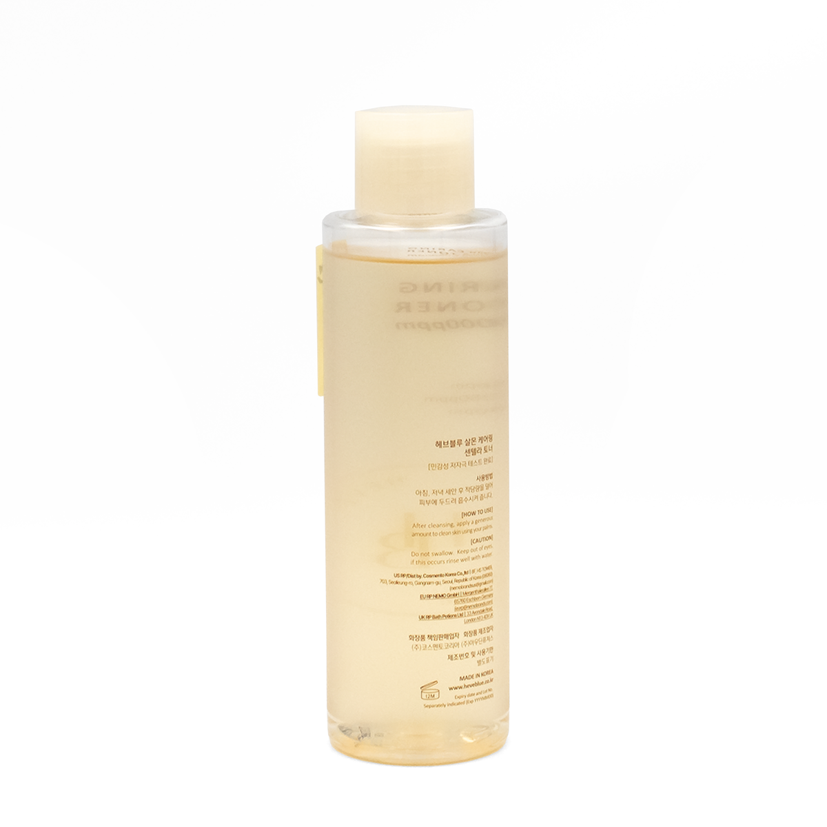 Heveblue Salmon Caring Centella Toner 200ml seitlich