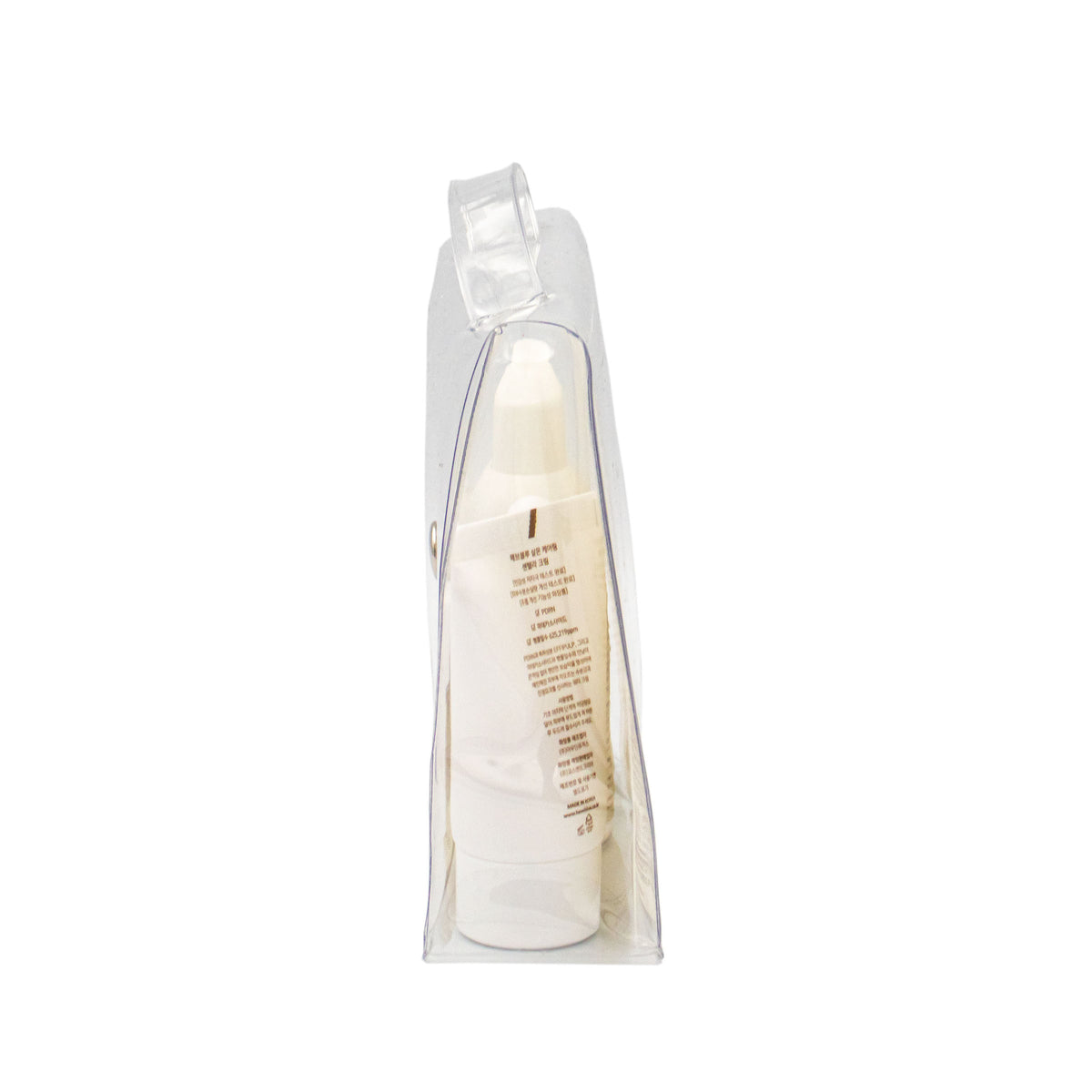 Heveblue Salmon Caring Centella Special Travel Kit Bag seitlich