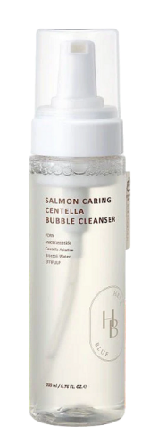 Heveblue Salmon Caring Centella Bubble Cleanser 200ml 
