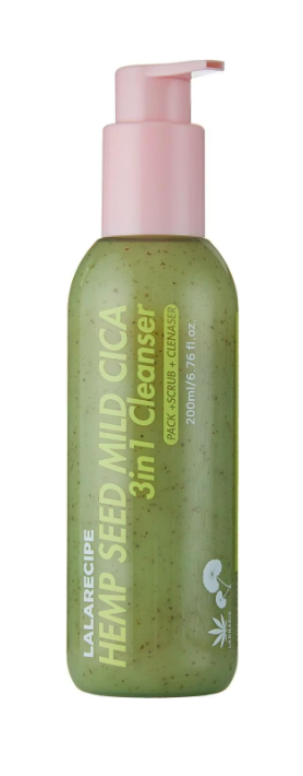 Lala Recipe Hemp Seed Mild Cica 3in1 Cleanser 200ml